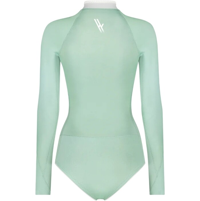 2024 Wallien Womens Horizonia 1.5mm Springsuit Wetsuit 101006010 - Aquamarine